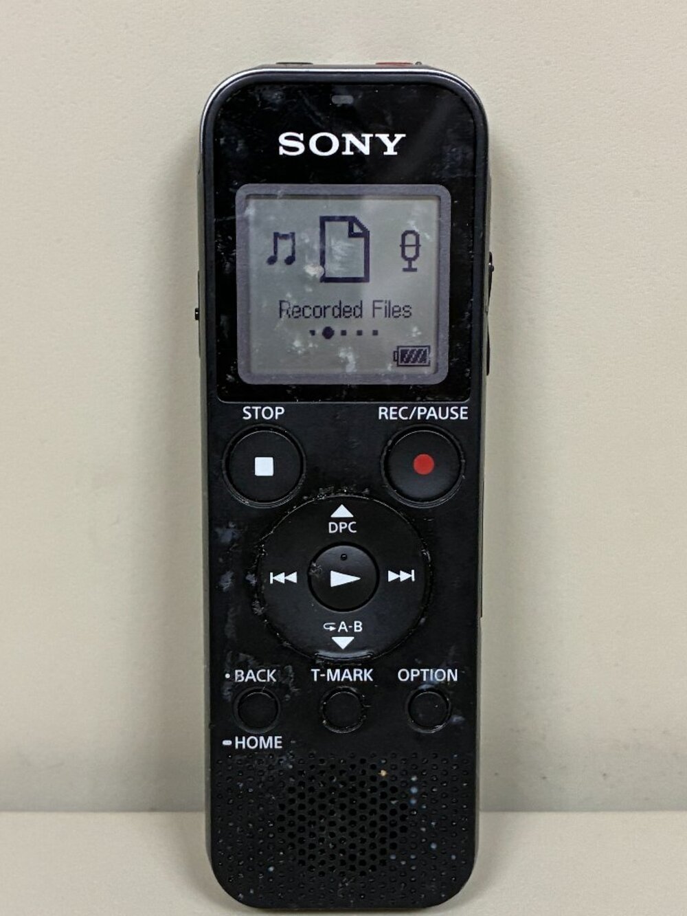 Sony ICD-PX470 Handheld Stereo Digital Voice Recorder 4GB USB microSD MP3